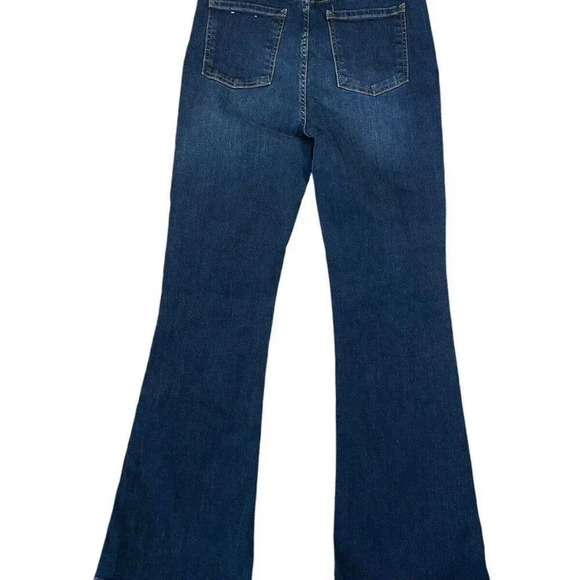Soft Surroundings Ultimate Denim Flare Jeans Medium Wash Size 4 - Picture 6 of 6